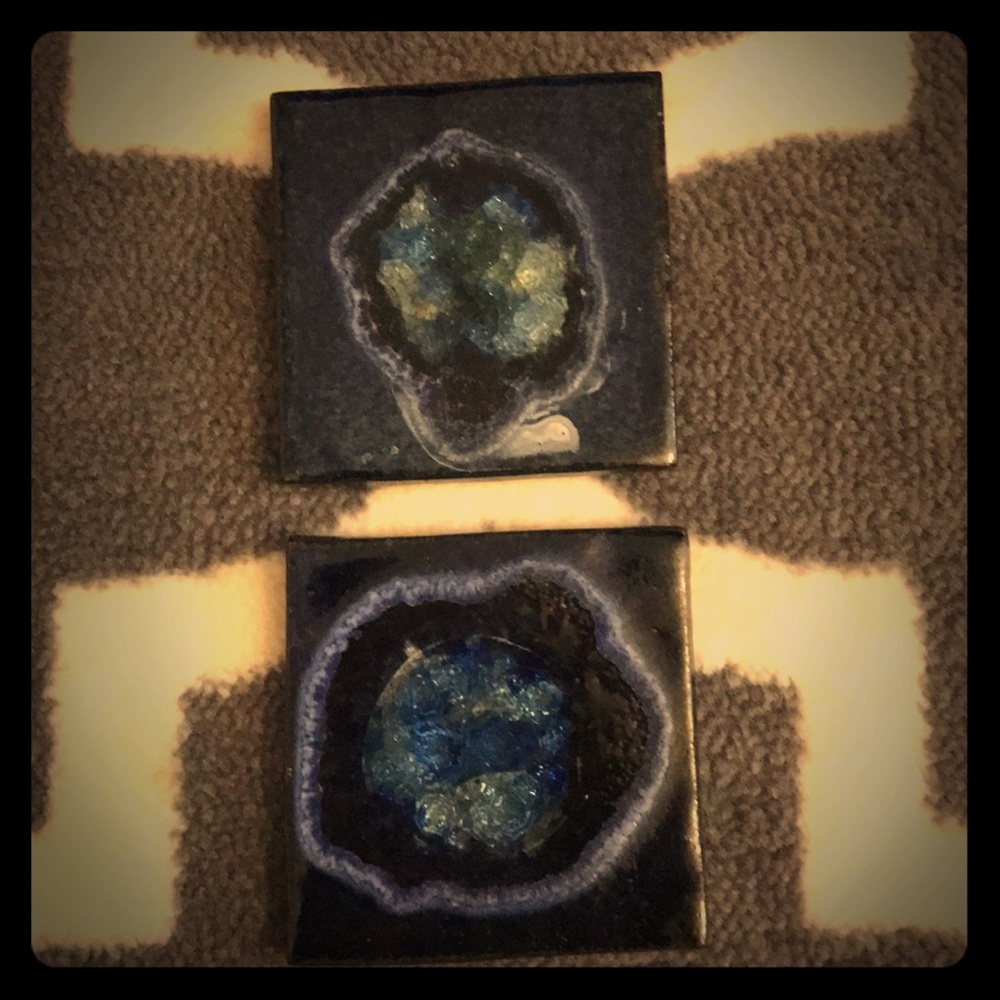 Handmade Geo Coasters